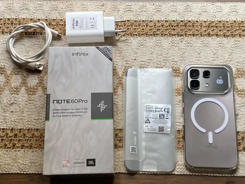 Infinix note 60 pro baru 3bln pakai