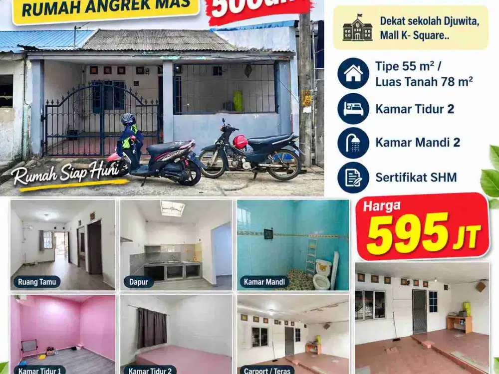 dijual rumah anggrek mas Batam centre