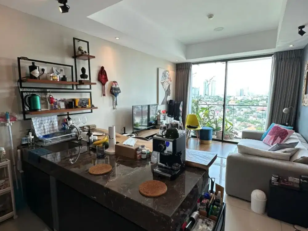 Urgent Sale! Apartemen Nine Residence Mampang Tipe 1 BR Semi Furnished With Best View