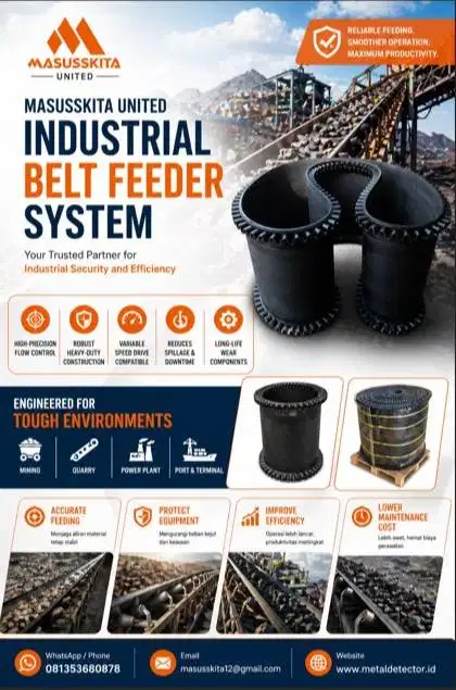 Belt Feeder Conveyor Industri