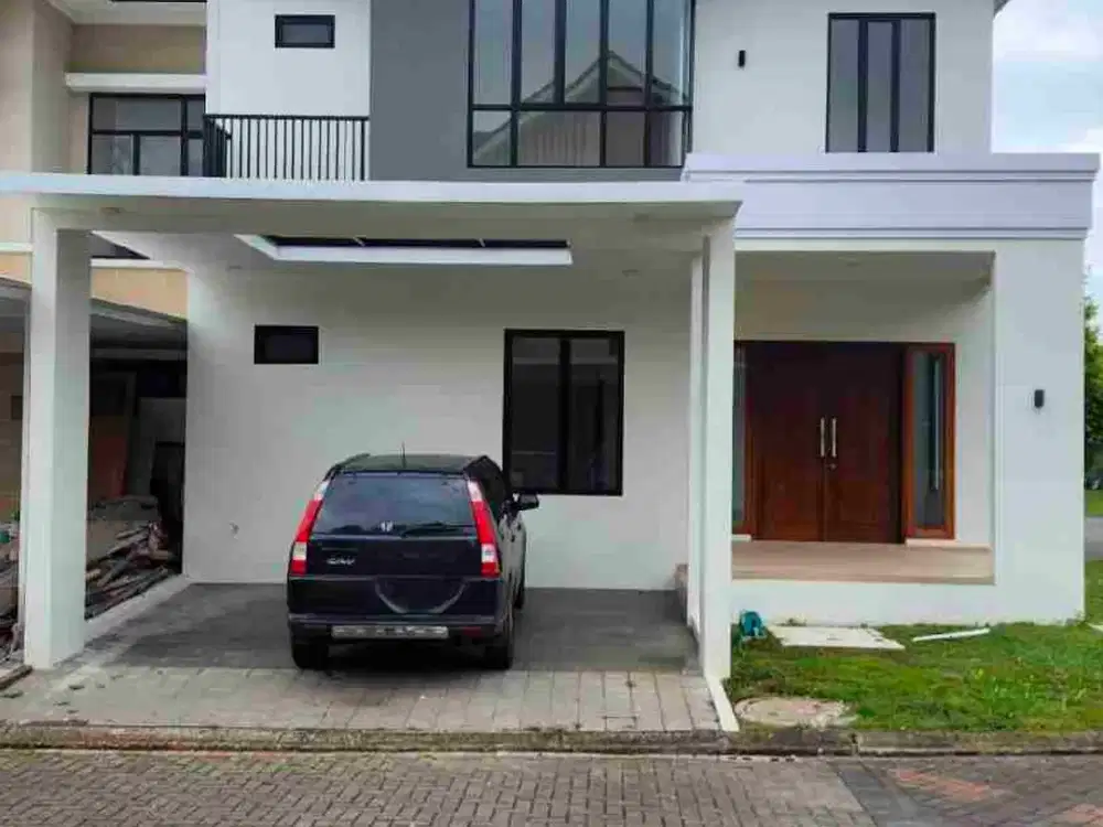 Rumah Hoek Brand New Cluster Illustria The Eminent BSD