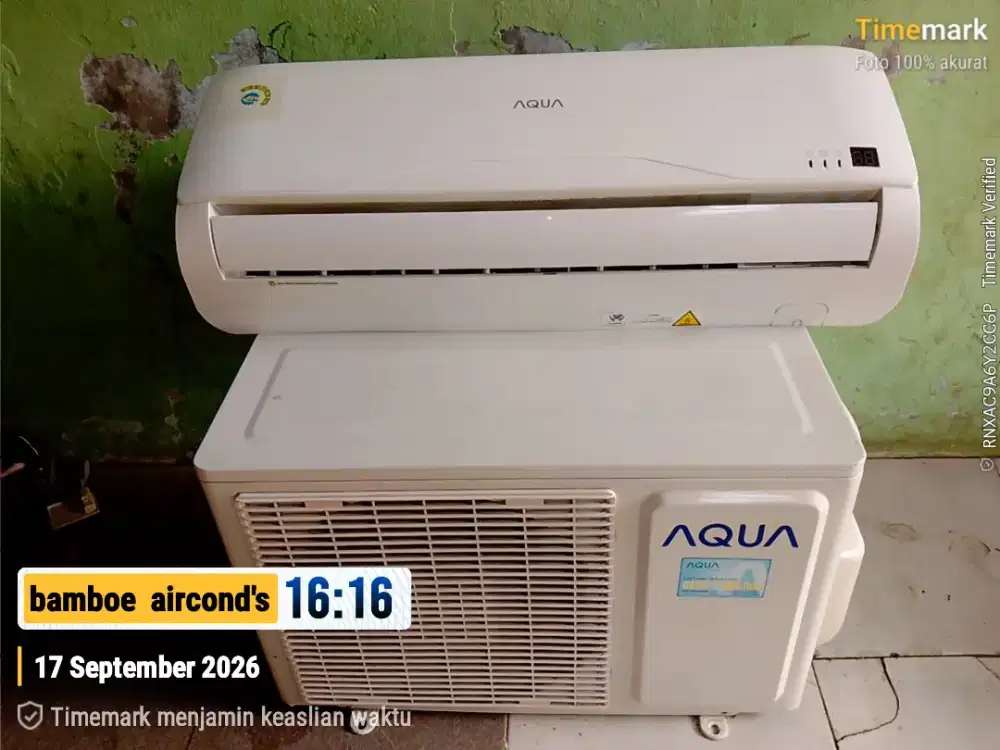 1/2 PK  harga sudah berikut pemasangan
