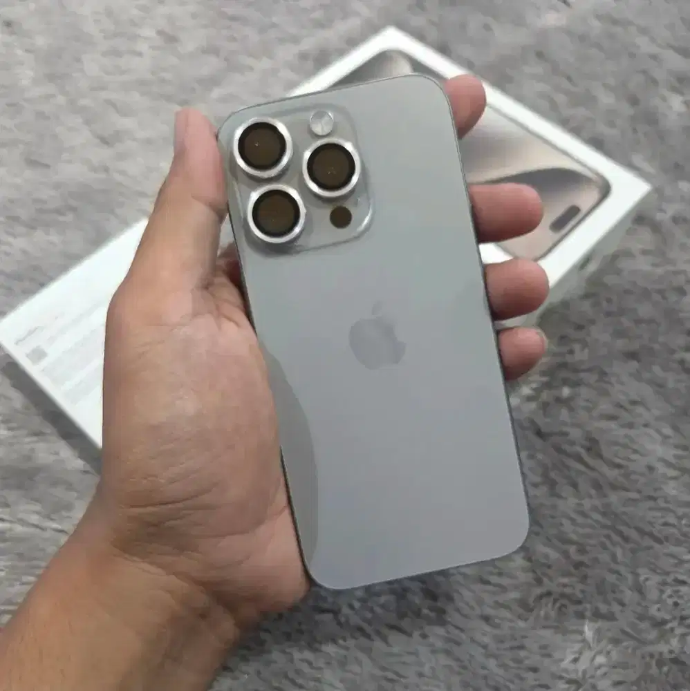 Iphone 15 Pro 256Gb garansi Ibox mulus like new