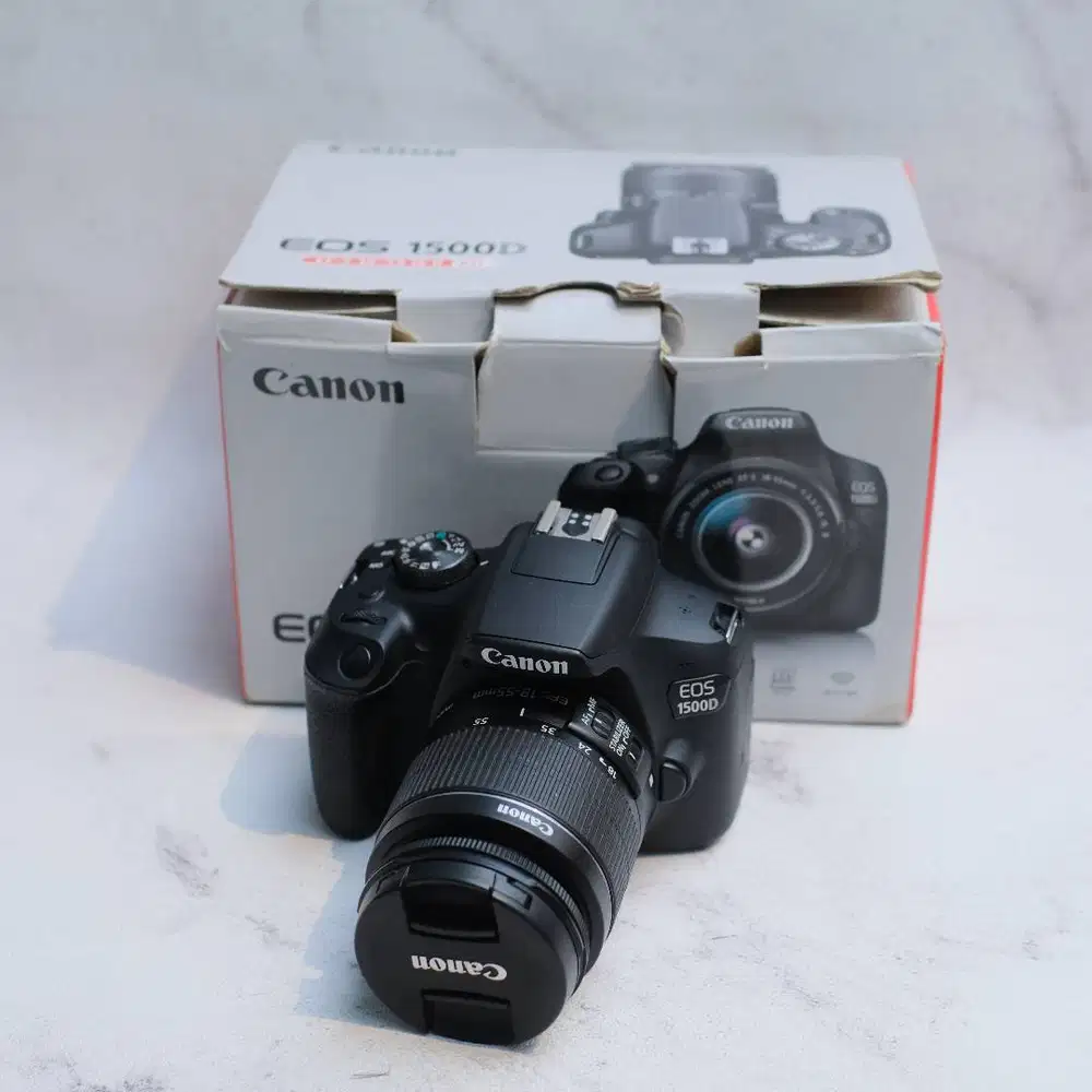 Canon 1500d lensa kit 18-55 (Second)