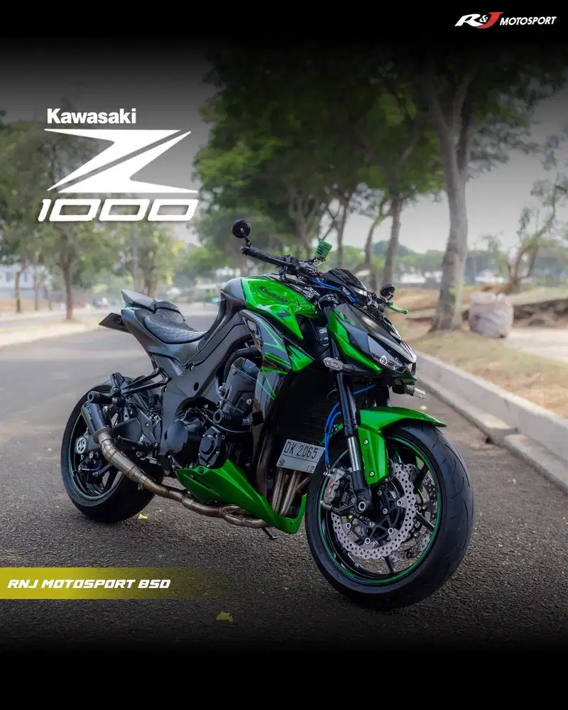 Kawasaki Z1000 Z 1000 Z900 Sugomi Nik 2024 KM 2.000an Knalpot LeoVince