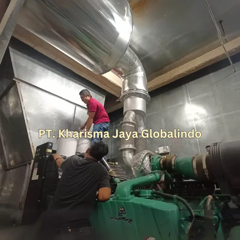 Knalpot  Muffler Genset  - PT. Kharisma Jaya Globalindo