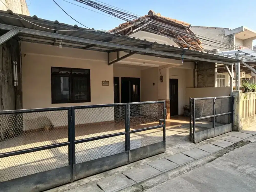 Dijual Rumah 1 Lantai SHM di Jatiasih, Kota Bekasi - Siap Huni