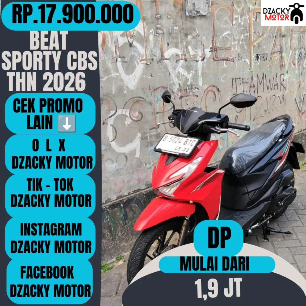 BEAT SPORTY CBS 2026 B 5024 BTC SECOND LIKE NEW