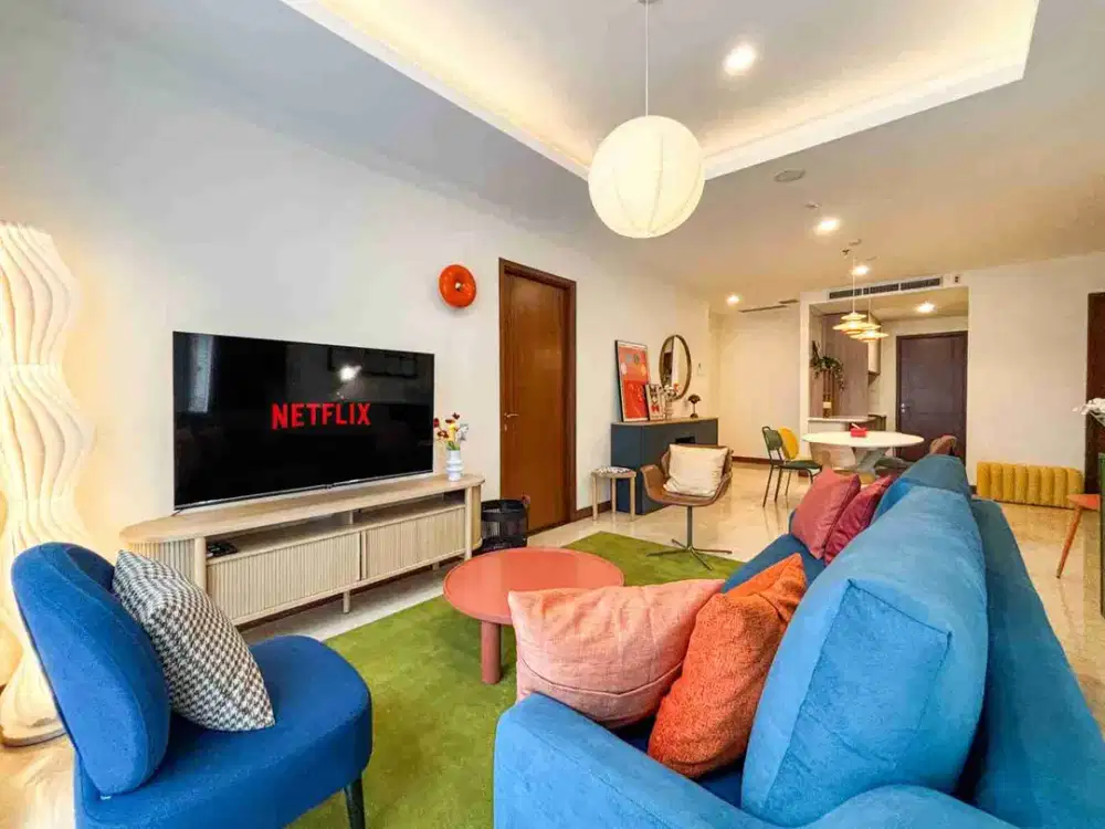 Disewakan Apartemen Hegarmanah Residence 3+1 Bedroom Full Furnish Bandung