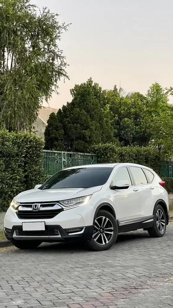 Honda CRV 1.5 Turbo Prestige Matic 2020 PMK 2021 Putih Facelift Plat L