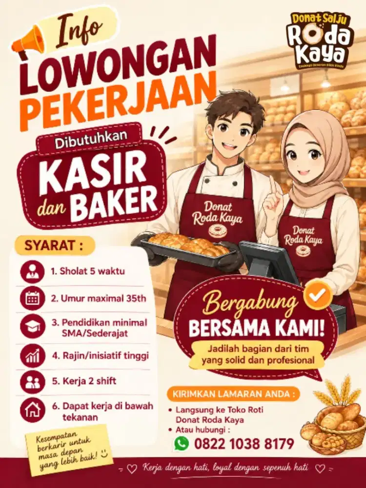 Dibutuhkan Segera!!!