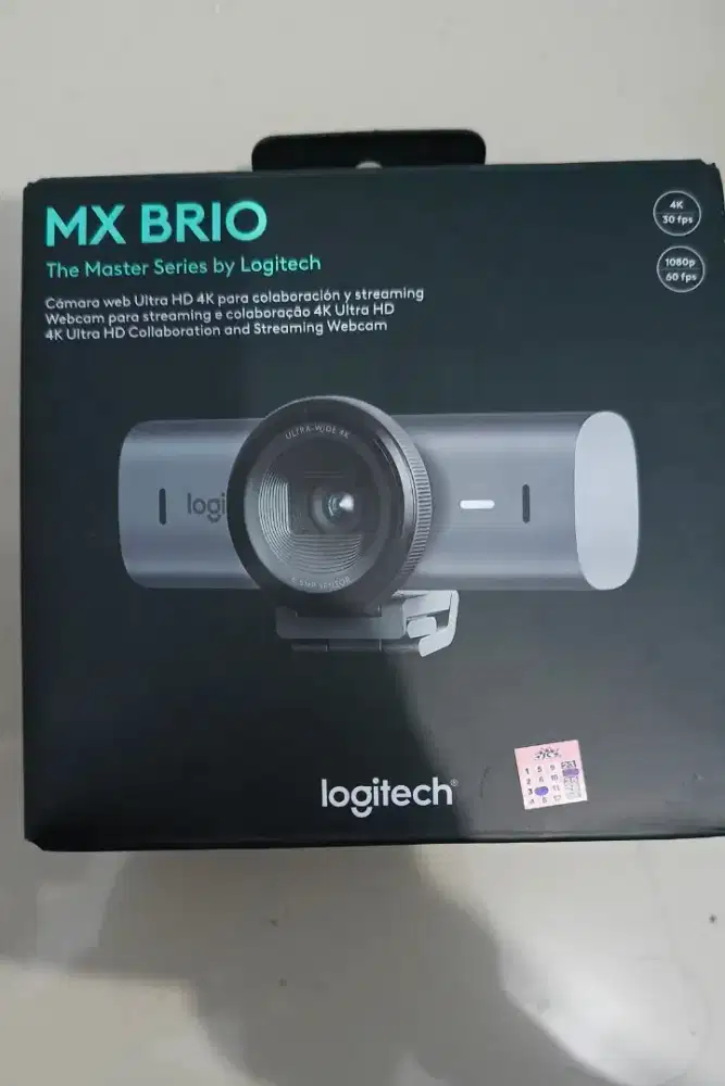Webcam Logitech MX BRIO 4K