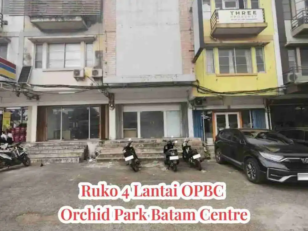 Dijual Ruko 4 Lantai Orchid Park Batam Centre Lokasi Strategis Hadap Jalan Raya Ring 1 Siap Usaha