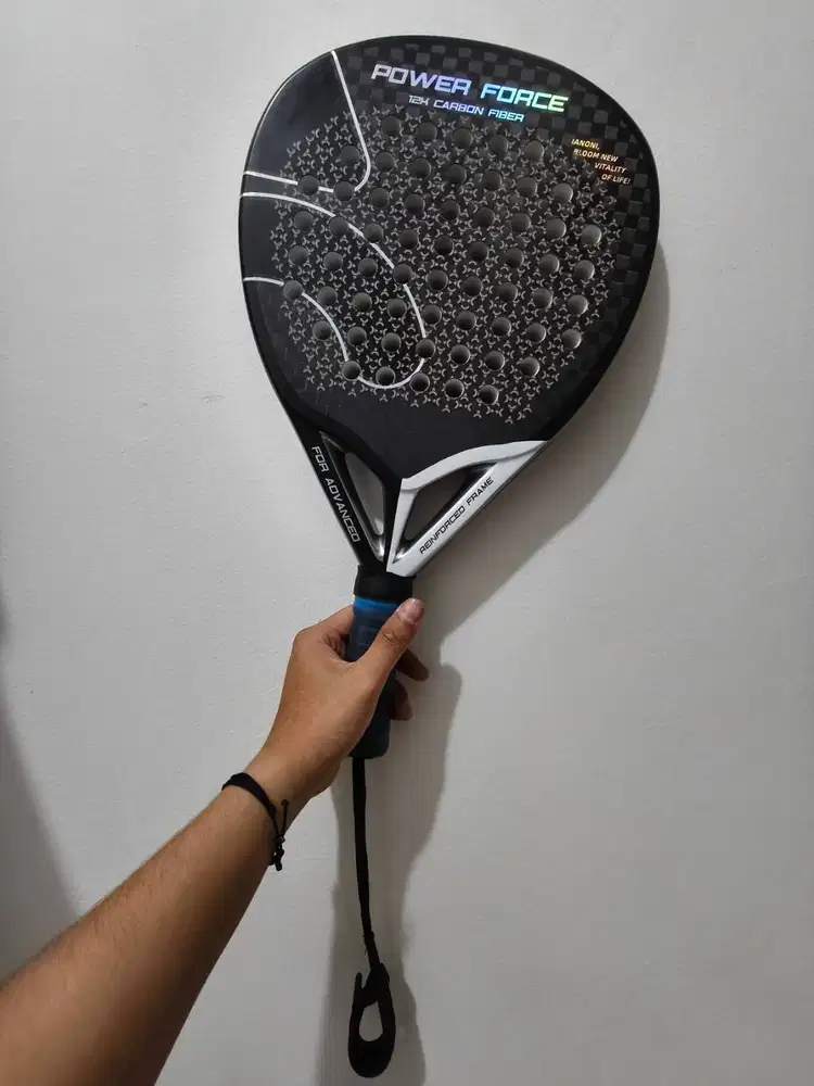 IANONI Power Force 12K Carbon Padel Racket / Raket Padel Ianoni Power