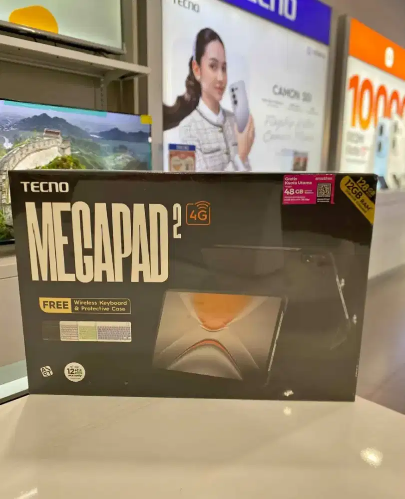 Tecno Megapad 2 6/128 Garansi Resmi