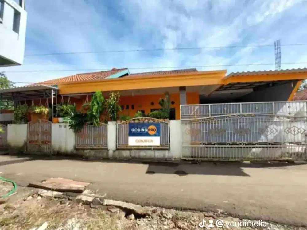 RUMAH 1 LANTAI SHM BELAKANG TSM CIBUBUR PONDOK RANGGON HARJAMUKTI RAPI SIAP HUNI
