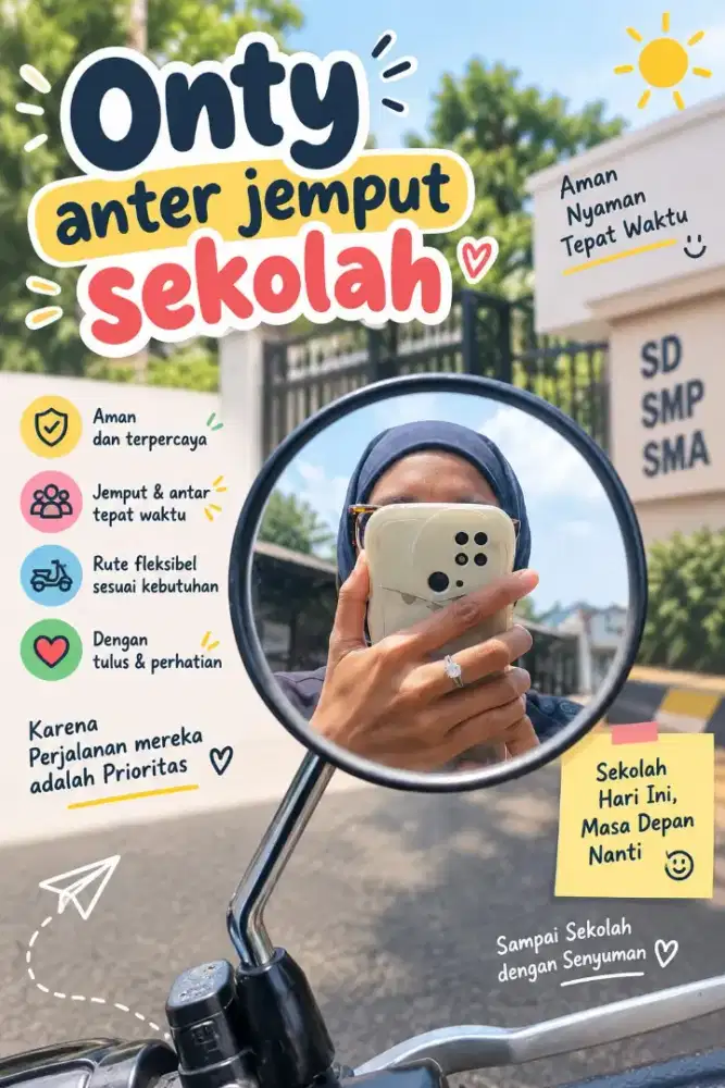 Jasa anter Jemput sekolah