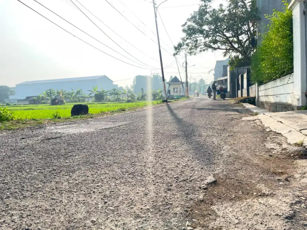 Tanah Siap Balik Nama 10 Menit Kampus IPB Dramaga Include Jalan