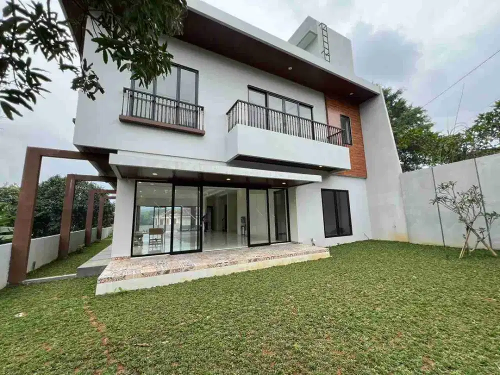 Brand New Villa Modern Tropical Style Di Puncak Cisarua Bogor