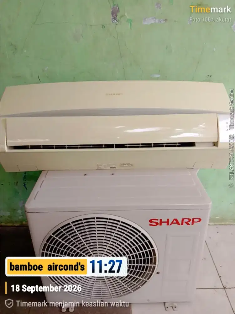 1/2 PK  harga sudah berikut pemasangan
