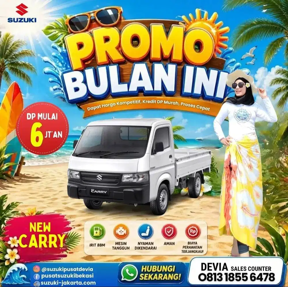 PROMO AKHIR TAHUN SUZUKI CARRY PICK UP