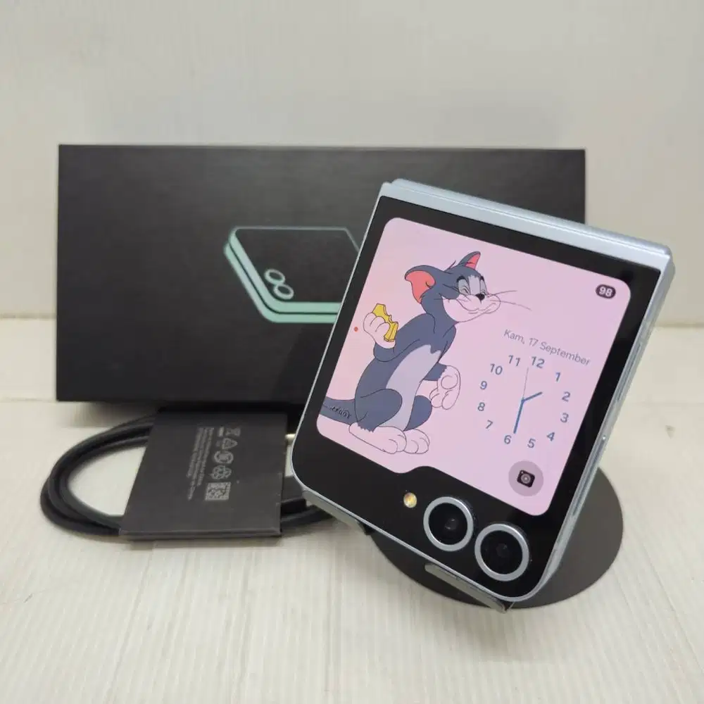 NO MINUS MULUS SAMSUNG GALAXY Z FLIP 6 5G 12/256 BLUE FULLSET SEIN NO
