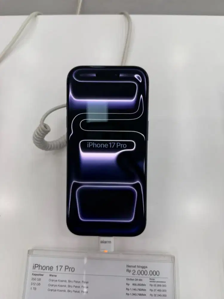 promo cicilan Iphone 17 pro 256 tanpa dp fre 2x cicilan
