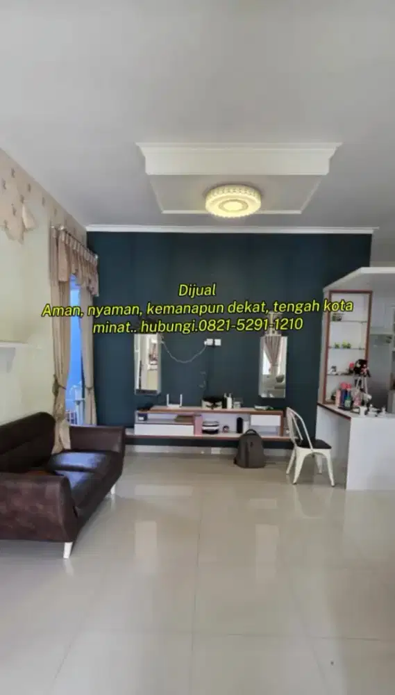 Rumah dijual posisi tengah kota