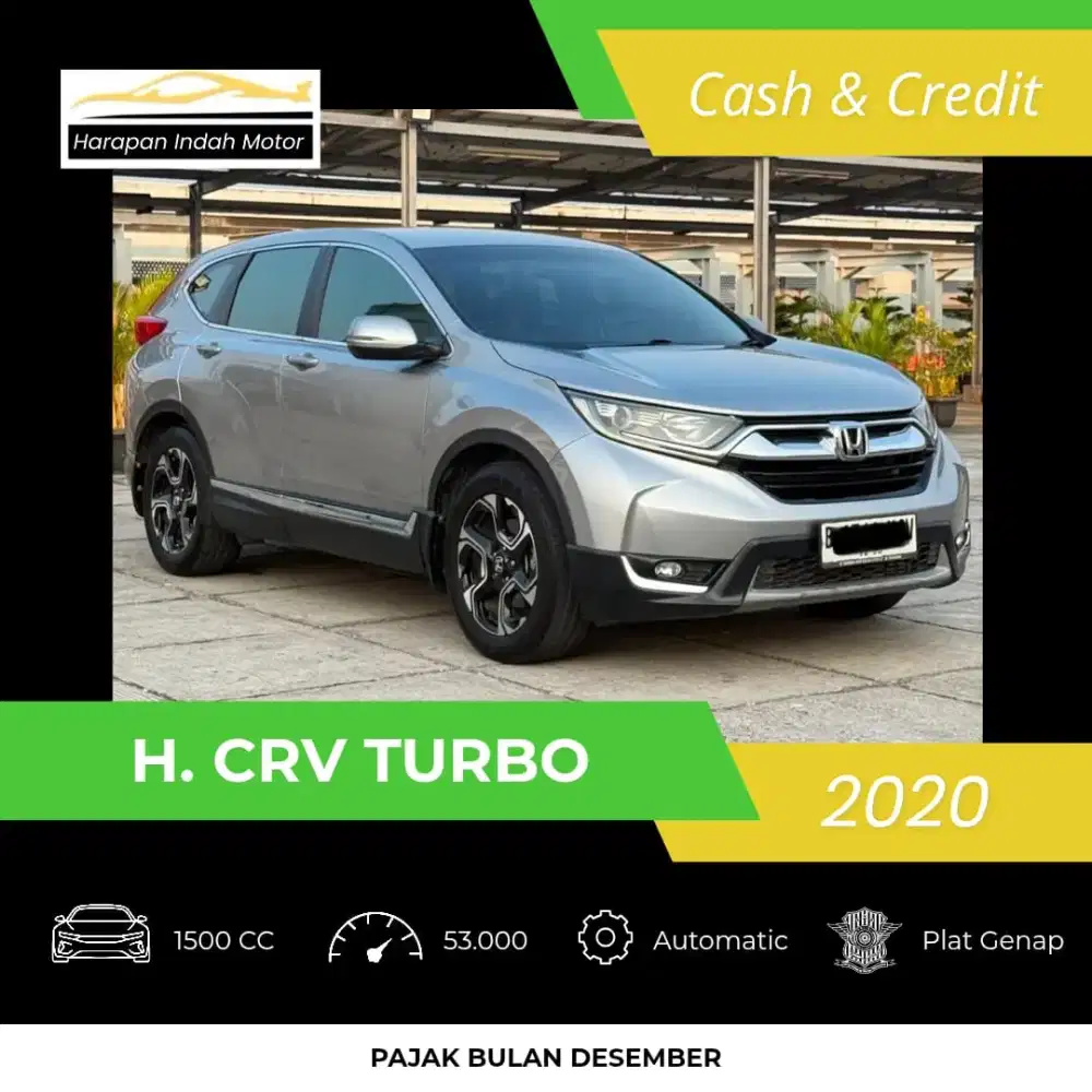 Honda CRV 1.5 Turbo Non Prestige 2020 Low KM 53RB