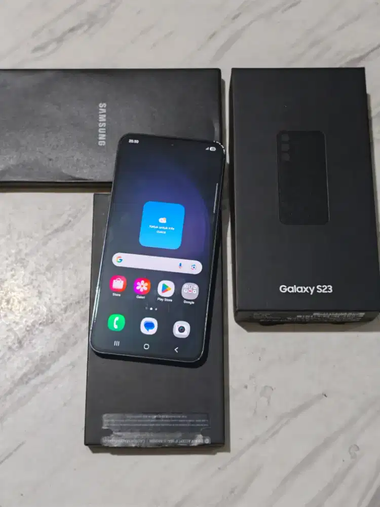 Samsung S23 5G Sein 8/256 Lecet Pemakaian Fullset Ori
