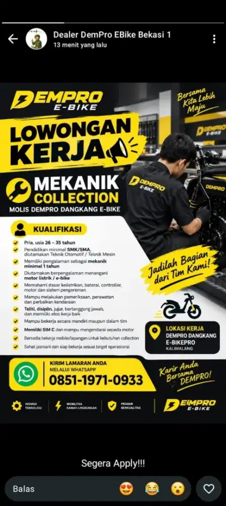 Loker Mekanik Collection!