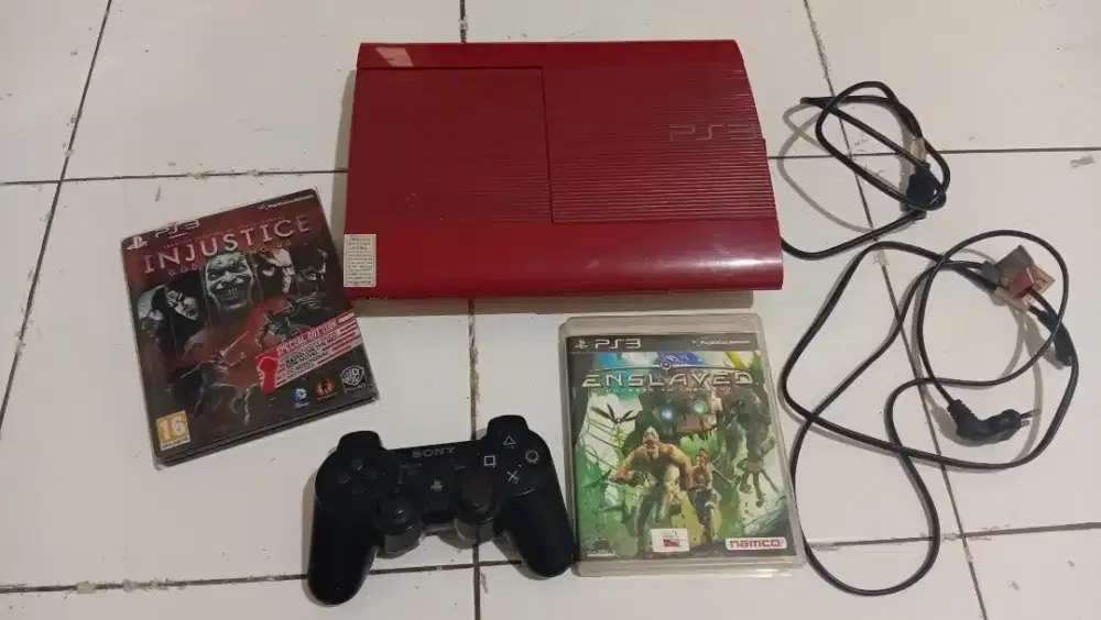 PS 3 SUPER SLIM RED 500GB