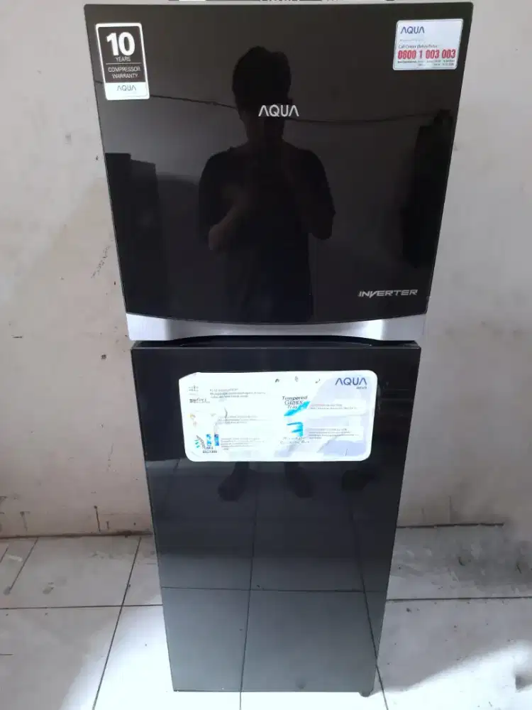 Kulkas aqua inverter 2 pintu