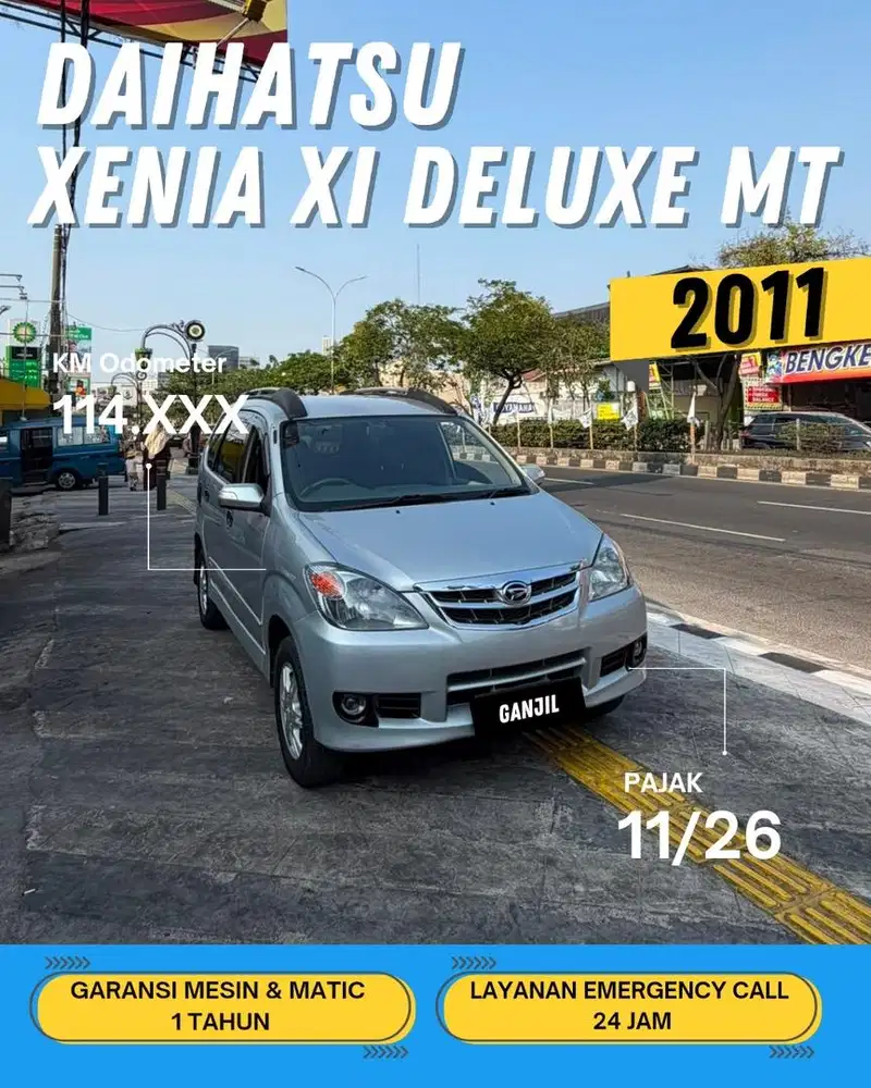 DAIHATSU XENIA Xi DELUXE MT MANUAL 2011 GANJIL