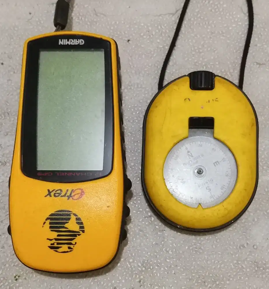 GPS Garmin dan  Compass Shuntoo