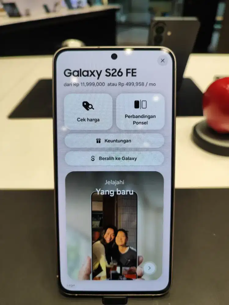 New Galaxy S26FE Free upgrade memory 128->256GB free ongkir