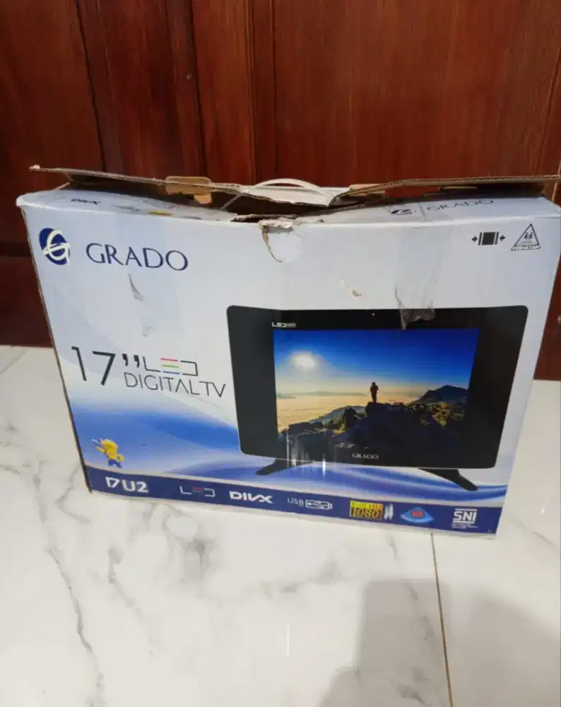 Jual  cepat tv LED 17 inchi.