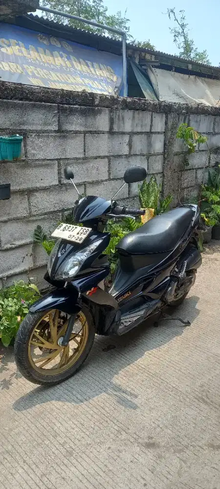Dijual suzuki skywave 2008 blueshine