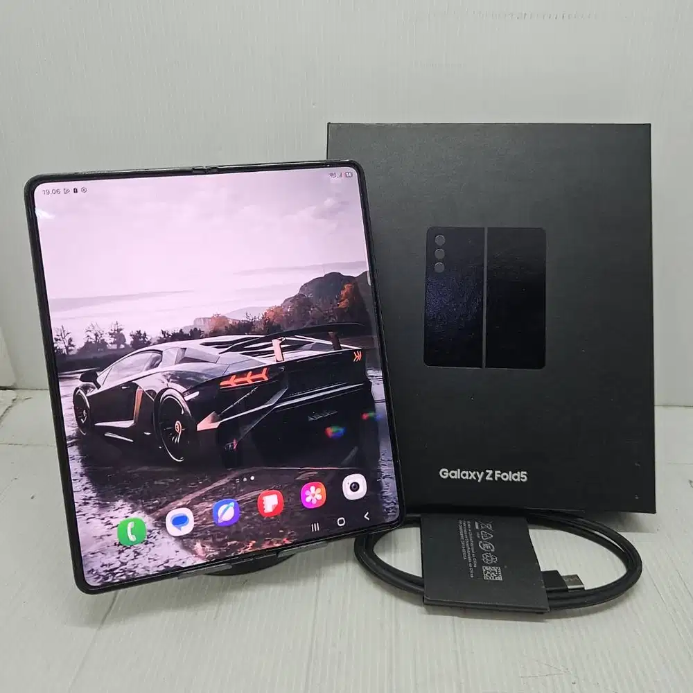 TERMURAH! SAMSUNG GALAXY Z FOLD 5 5G 12/512 BLACK EX SEIN NO MINUS KOM