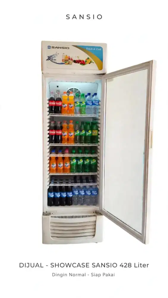 Showcase Sansio 428Liter