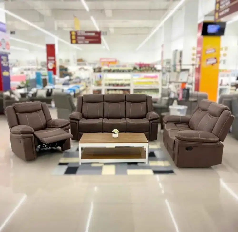 Sofa Set Santai Recliner Bisa Cicilan
