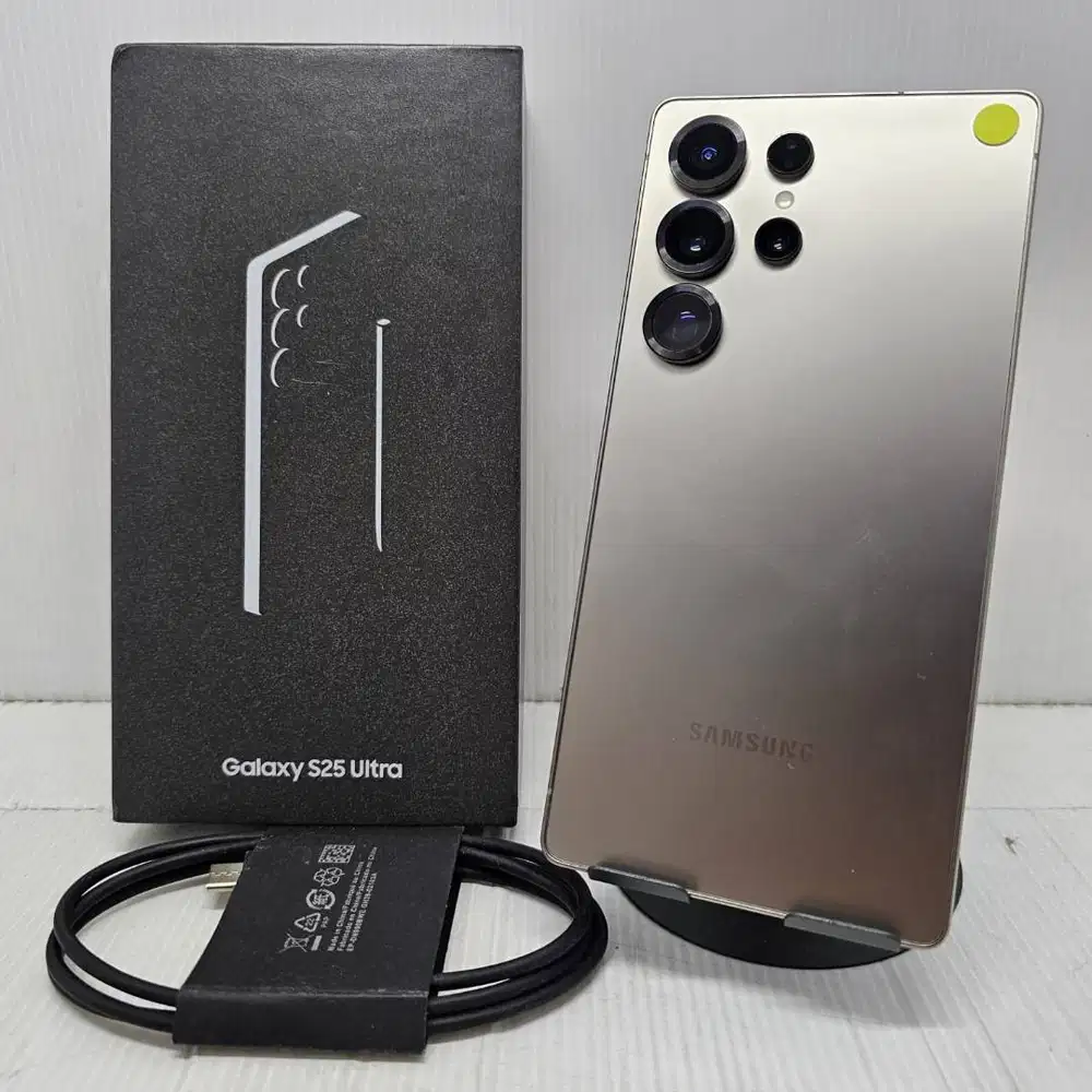 LIKE NEW!  SAMSUNG GALAXY S25 ULTRA TITANIUM SILVER 12/256 SEIN NO MIN