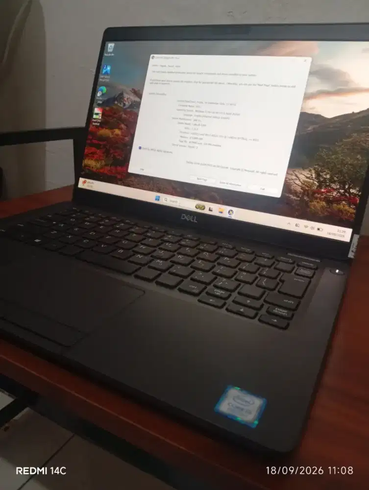 Dell 5300 i5 gen8 ram 8 ssd 256