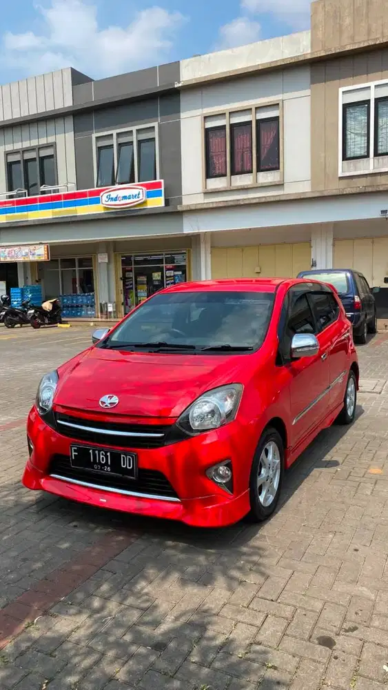 DP RENDAH AGYA TRD SPORTIVO MATIC 2016 MERAH