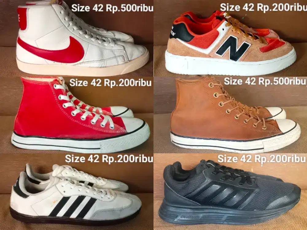 Sepatu casual size 42
