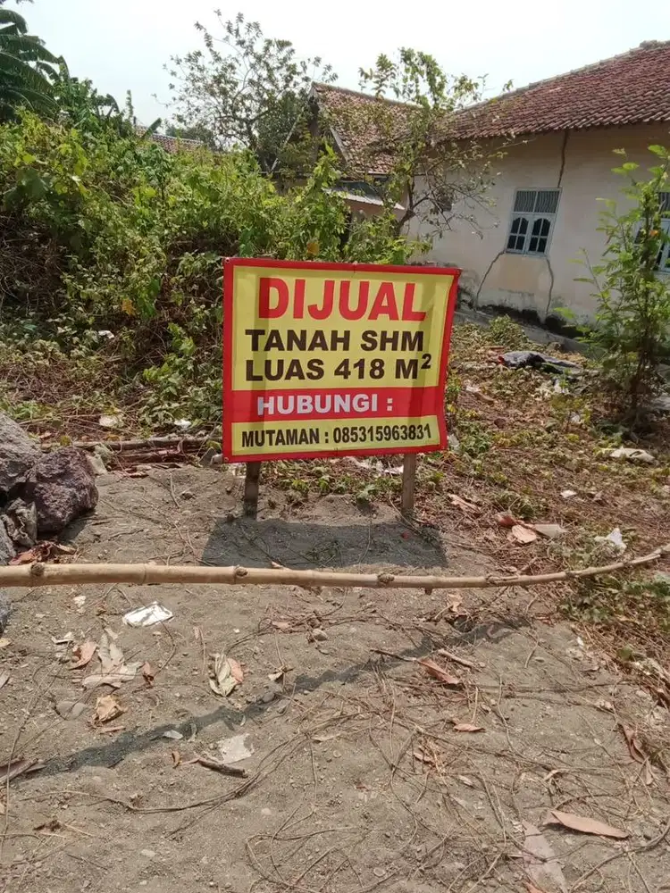 Dijual tanah strategis pinggir jalan besar
