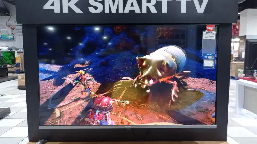 PANASONIC LED TV SMART GOOGLE 4K 43 INCH, BISA CICILAN PAKAI INDODANA