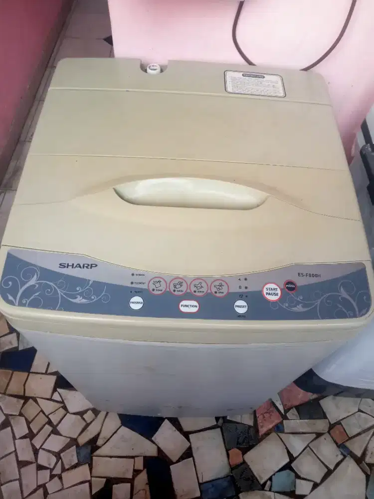 Mesin cuci 1 tabung