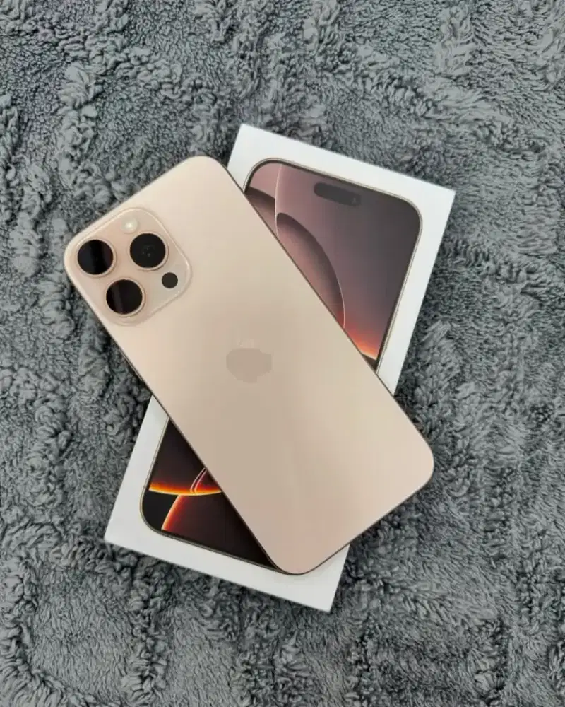 iPhone 16 ProMax 256 GB, New iBox Garansi Resmi 1 Tahun