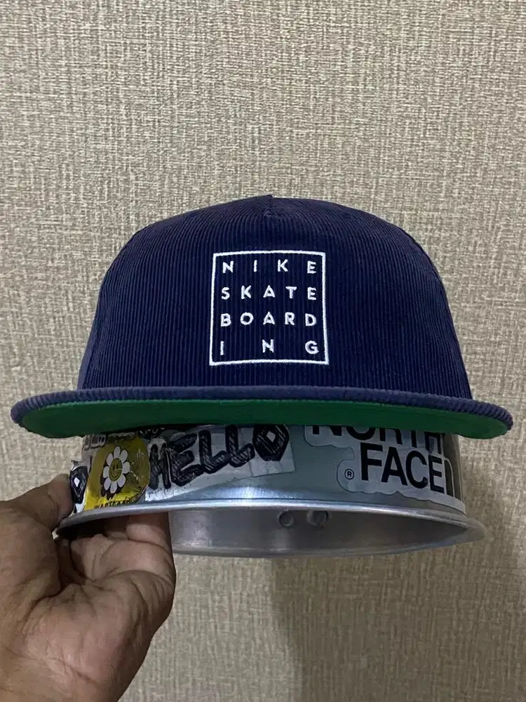 Topi Skate Cordurouy Snapback Hat Hats Caps Cap Nike Sb